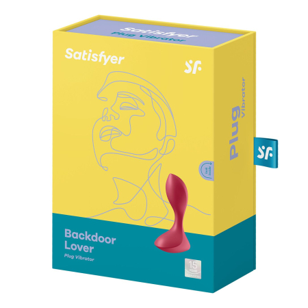 Анальна вібропробка Satisfyer Backdoor Lover Red - фото №6