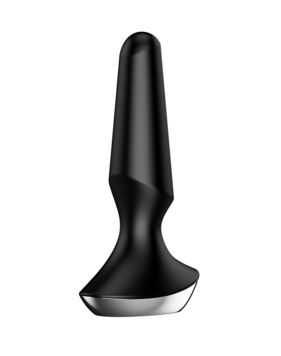 Анальна смарт-вібропробка Satisfyer Plug-ilicious 2 Black - фото №3