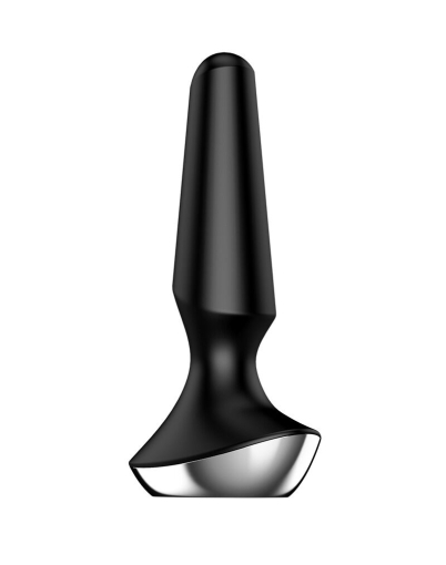 Анальна смарт-вібропробка Satisfyer Plug-ilicious 2 Black - фото