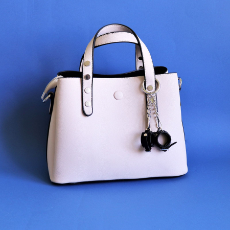 Брелок Наручники з пряжкою Чорний №3