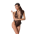 Боді монокіні з глибоким декольте Passion OTAVIA BODY L/XL, black - фото