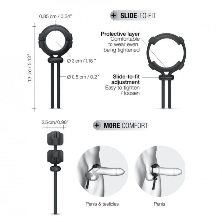 Регульоване ерекційне кільце Dorcel FIT RING - фото №14