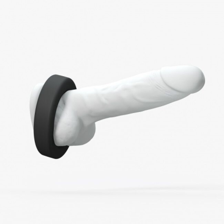 Ерекційне кільце широке Love To Love COOL RING - BLACK ONYX - фото №3