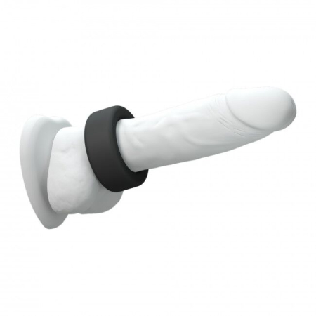 Ерекційне кільце широке Love To Love COOL RING - BLACK ONYX - фото №2