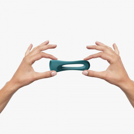 Ерекційне кільце подвійне Love To Love FLUX RING - TEAL ME - фото №3