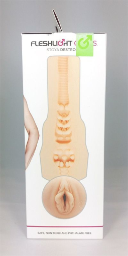 Мастурбатор Fleshlight Girls: Stoya - Destroya, зі зліпка вагіни, дуже ніжний - фото №6