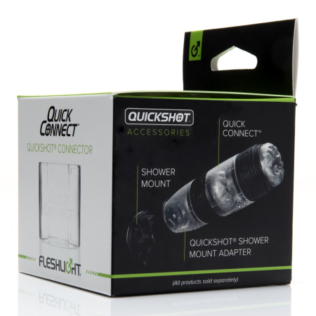 Адаптер Fleshlight Quickshot Quick Connect для з'єднання двох Квікшотов в одну іграшку - фото №2