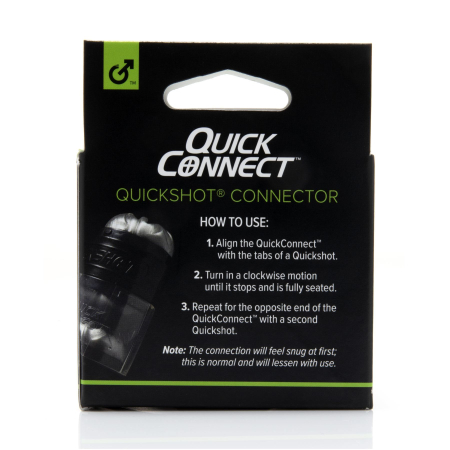Адаптер Fleshlight Quickshot Quick Connect для з'єднання двох Квікшотов в одну іграшку - фото №4