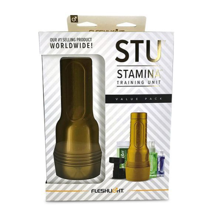 Мастурбатор Fleshlight STU Value Pack: присоска, змазка, очищувальний та відновлювальний засіб - фото №2