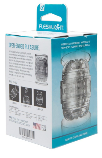 Мастурбатор Fleshlight Quickshot Vantage, компактний, чудово для пар і мінету - фото №8