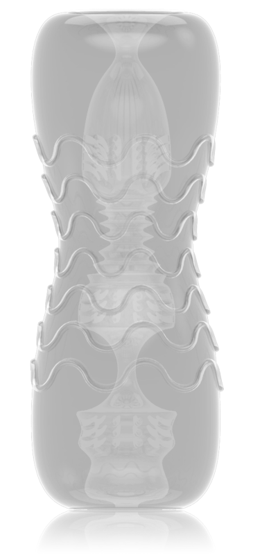 Мастурбатор Dorcel Double OO, двосторонній, два рельєфи - фото