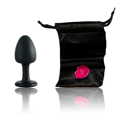 Анальна пробка Dorcel Geisha Plug Ruby L з кулькою всередині, створює вібрації, макс. діаметр 4 см №5