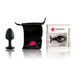 Анальна пробка Dorcel Geisha Plug Diamond XL з кулькою всередині, створює вібрації, макс діаметр 4,5 - - фото №3