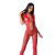 Сексуальний бодістокінг Passion BS065 One Size, Red, комбінезон, велика сітка - фото