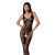Бодістокінг Passion BS069 black, комбінезон, імітація панчіх і боді - фото
