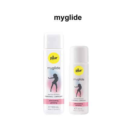 Збуджувальна змазка на водній основі pjur my glide 100 мл, із женьшенем, зігріває - фото №4