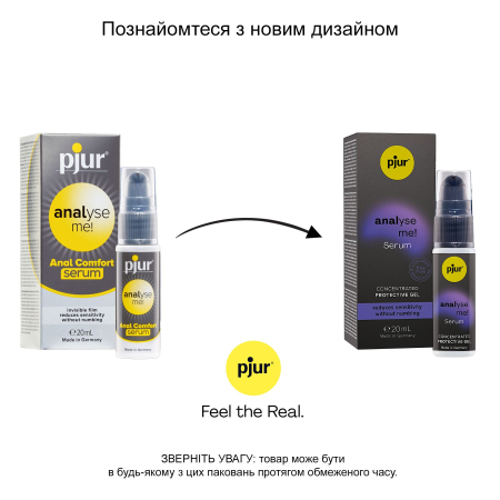 Розслаблювальний анальний гель pjur analyse me! Serum 20 мл, створює плівку, концентрований - фото №3