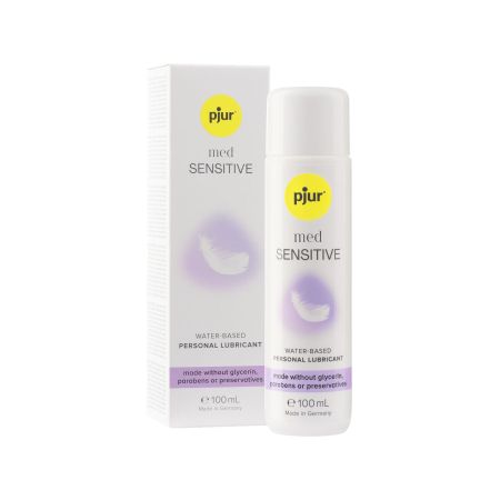 Лубрикант на водній основі pjur MED Sensitive glide 100 мл для надчутливої ??шкіри №4