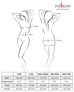 Трусики мереживні Passion Exclusive ATHENA THONG S/M, black - - фото №5