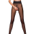 Еротичні колготки Passion TIOPEN 001 1/2 (20 den), nero, з вирізом і мереживом на поясі - фото