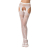 Сексуальні колготки-бодістокінги Passion S022 One Size, White, імітація панчіх і пояса з гартерами - фото