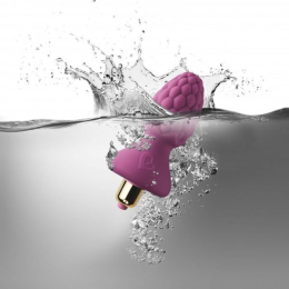 Анальний вібростимулятор Rocks Off Ass-Berries 7 Raspberry - - фото №3