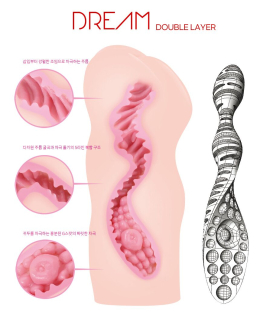 Мастурбатор Kokos Dream Double Layer - - фото №7