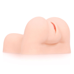 Мастурбатор-вагіна двошаровий Kokos Adarashi -1 Double Layer doggy-style - - фото №3