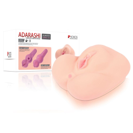 Мастурбатор-вагіна двошаровий Kokos Adarashi -3 Double Layer - - фото №5