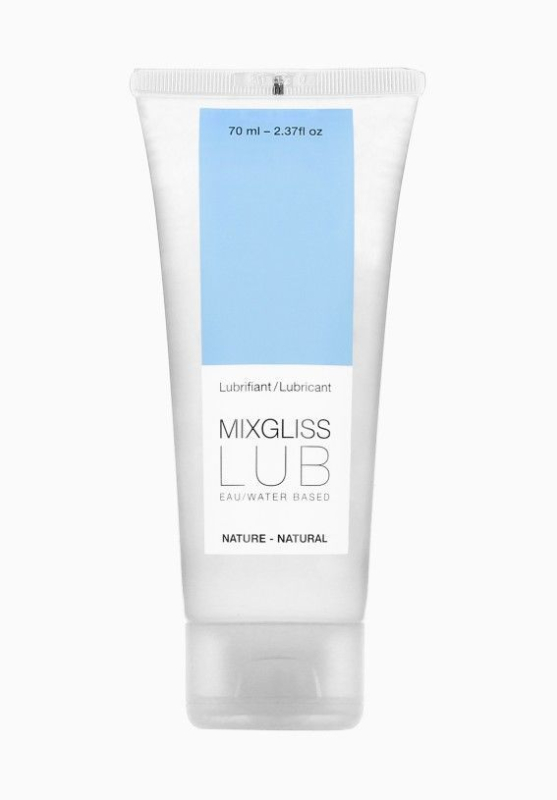 Лубрикант на водній основі MixGliss LUB NATURE (70 мл) з алантоїном і екстрактом алое - фото