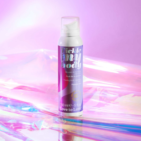 Масажна піна Love To Love TICKLE MY BODY Passion Fruit (150 мл) зволожувальна - фото №2