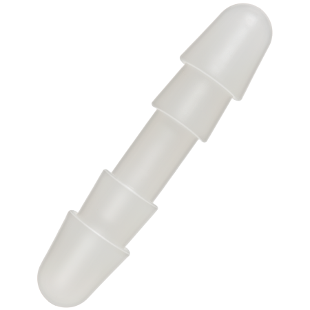 Фалоімітатор подвійний Doc Johnson The D - Double D - 16 Inch - ULTRASKYN, діаметр 4,4 см, Vack-U-Lo - фото №4