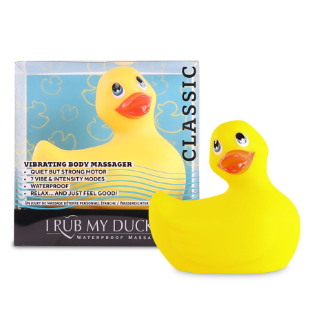 Вібромасажер качечка I Rub My Duckie - Classic Yellow v2.0, скромняжка - фото №2