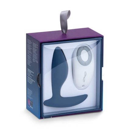 Анальна смарт-вібропробка We-Vibe Ditto Moonlight Blue з пультом ДК - фото №16