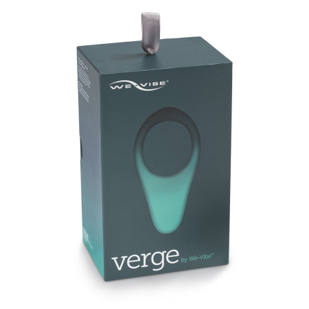 Смарт-віброкільце під одяг VERGE BY WE-VIBE SLATE, охоплює пеніс та мошонку, 10 режимів - фото №9
