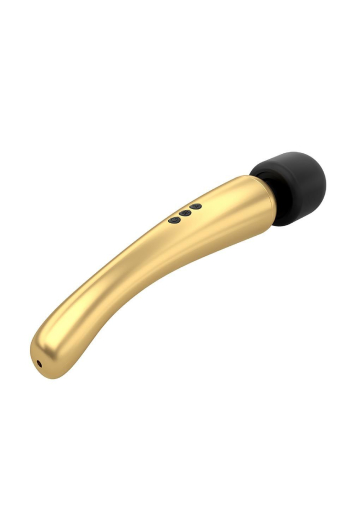 Потужний вібромасажер Dorcel Megawand Gold який перезаряджається, 160 режимів - фото №3