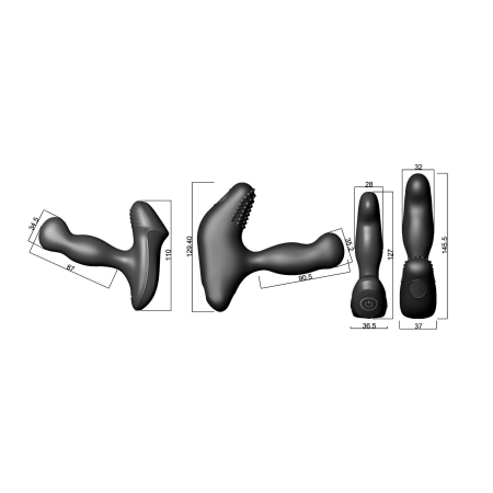 Масажер простати Nexus Revo Slim з головкою, яка обертається і пультом ДК - фото №8