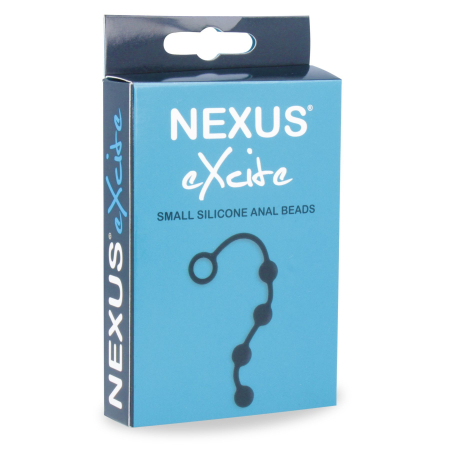 Анальні кульки Nexus Excite Small Anal Beads, силікон, макс. діаметр 2 см - фото №4