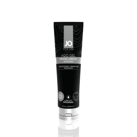 Густа змазка на водній основі JO H2O GEL — ORIGINAL (240 мл), рослинний гліцерин - фото