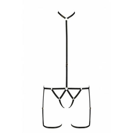 Портупея-стрепи на все тіло Passion Exclusive BRENDA XXL/XXXL, black №5