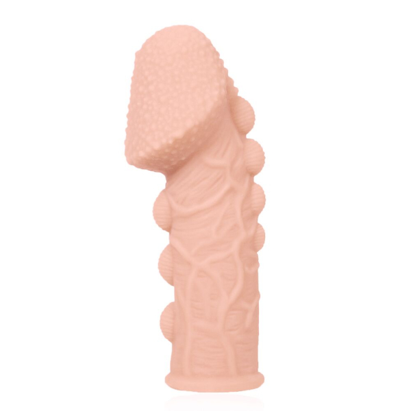 Насадка на член Kokos Extreme Sleeve ES.09 розмір M, потовщуюча, стимулюючий рельєф 