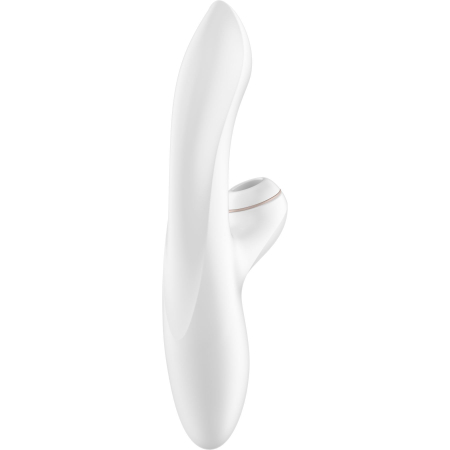 Вакуумний вібратор-кролик Satisfyer Pro Plus G-Spot Rabbit, перший кролик із вакуумом та вібрацією - фото №4