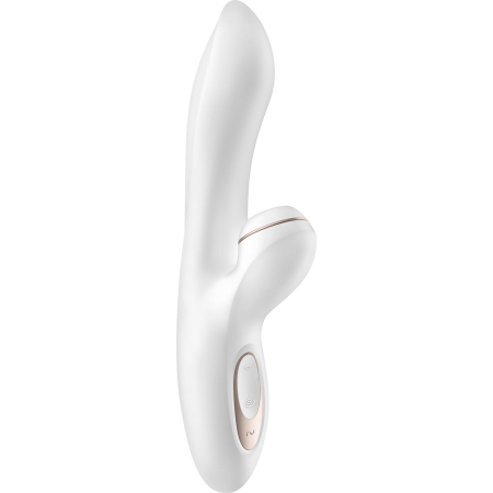 Вакуумний вібратор-кролик Satisfyer Pro Plus G-Spot Rabbit, перший кролик із вакуумом та вібрацією - фото