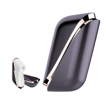 Вакуумний кліторальний стимулятор Satisfyer Traveler, корпус-чохол на магнітах - фото №7