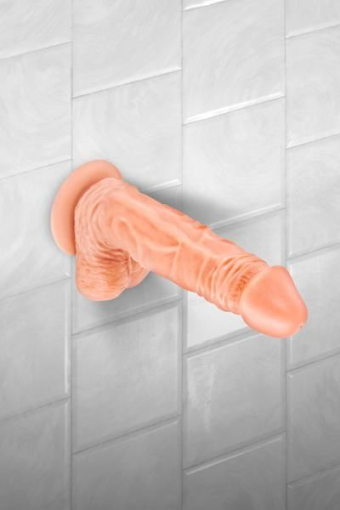 Фалоімітатор Real Body — Real Jayson Flesh, TPE, діаметр 4 см - фото №2