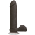 Фалоімітатор Doc Johnson The Realistic Cock 8 inch Black - ULTRASKYN, Vack-U-Lock, діаметр 5,1 см - фото