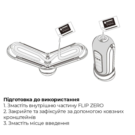 Вібромастурбатор Tenga Flip Zero Electronic Vibration White, змінна інтенсивність, розкладний - фото №8