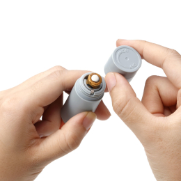 Вібратор-помада IROHA STICK Grey - - фото №10