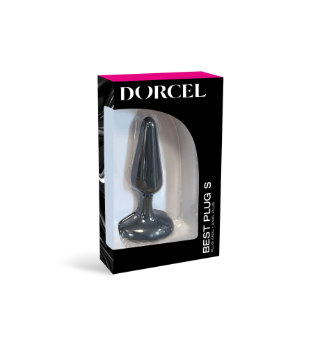 Анальна пробка Dorcel Best Plug S м'який soft-touch силікон, макс. діаметр 3,1см - фото №2