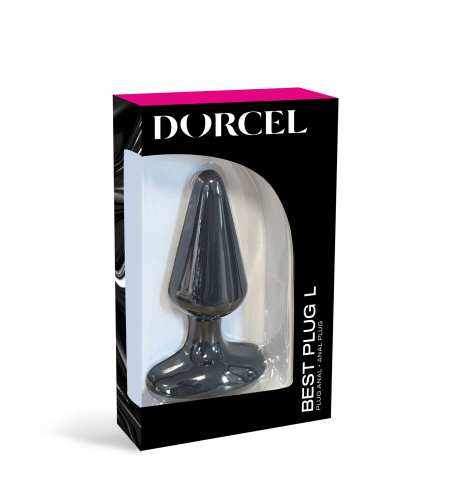 Анальна пробка Dorcel Best Plug L м'який soft-touch силікон, макс. діаметр 5,1 см - фото №2
